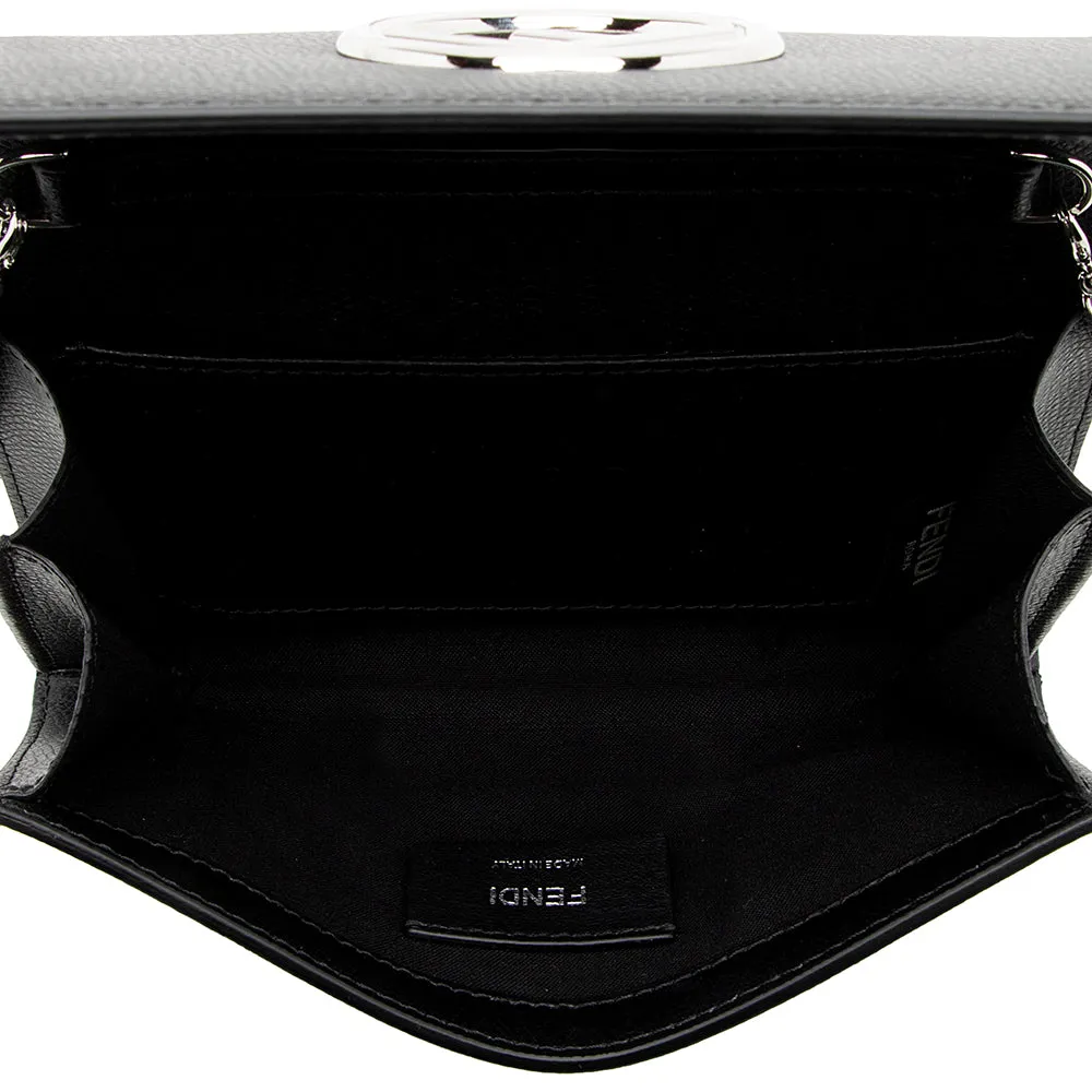 Fendi Grained Calfskin F is Fendi Crossbody Bag (SHF-18102)