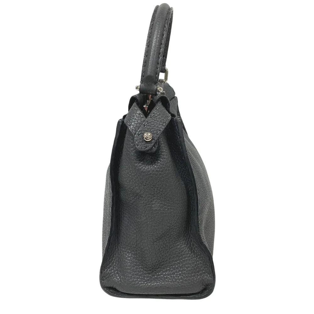FENDI Handbag 8BN226 leather gray Peek-a-boo regular