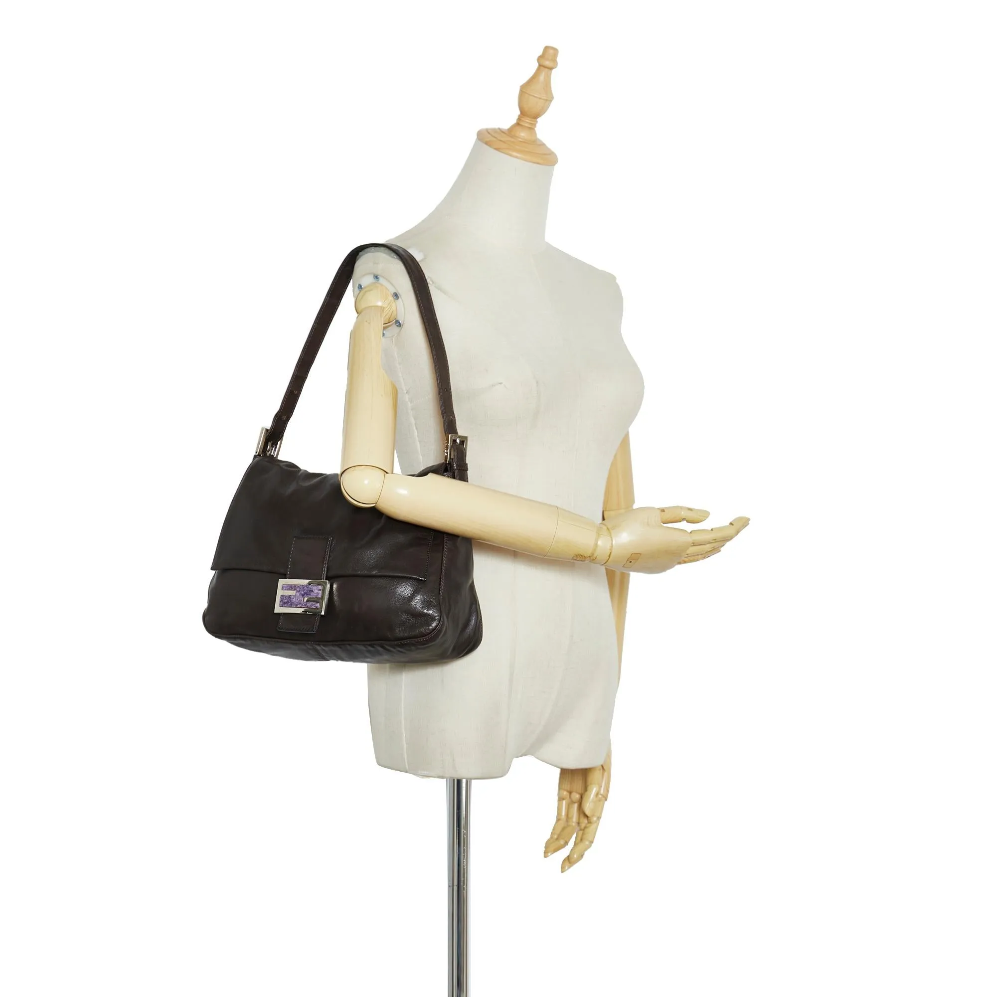 Fendi Leather Mamma Forever (SHG-sTUS2l)