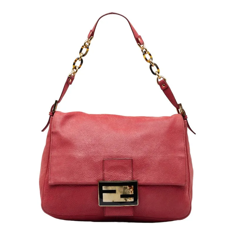 Fendi Leather Mamma Forever Shoulder Bag - '10s