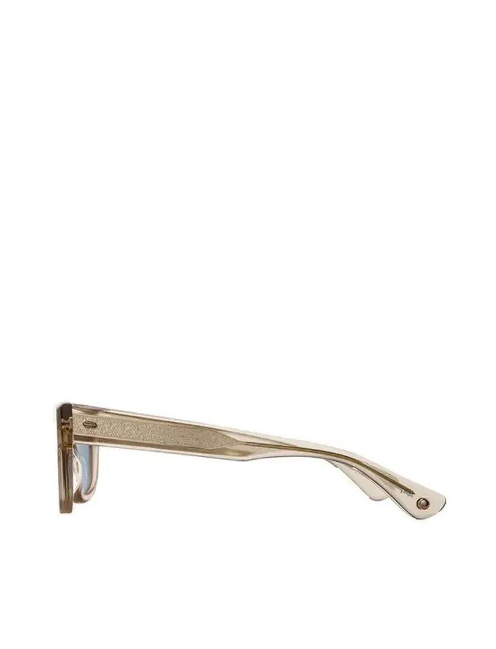Garrett Leight Woz 49 Sunglasses Brew/Pacifica