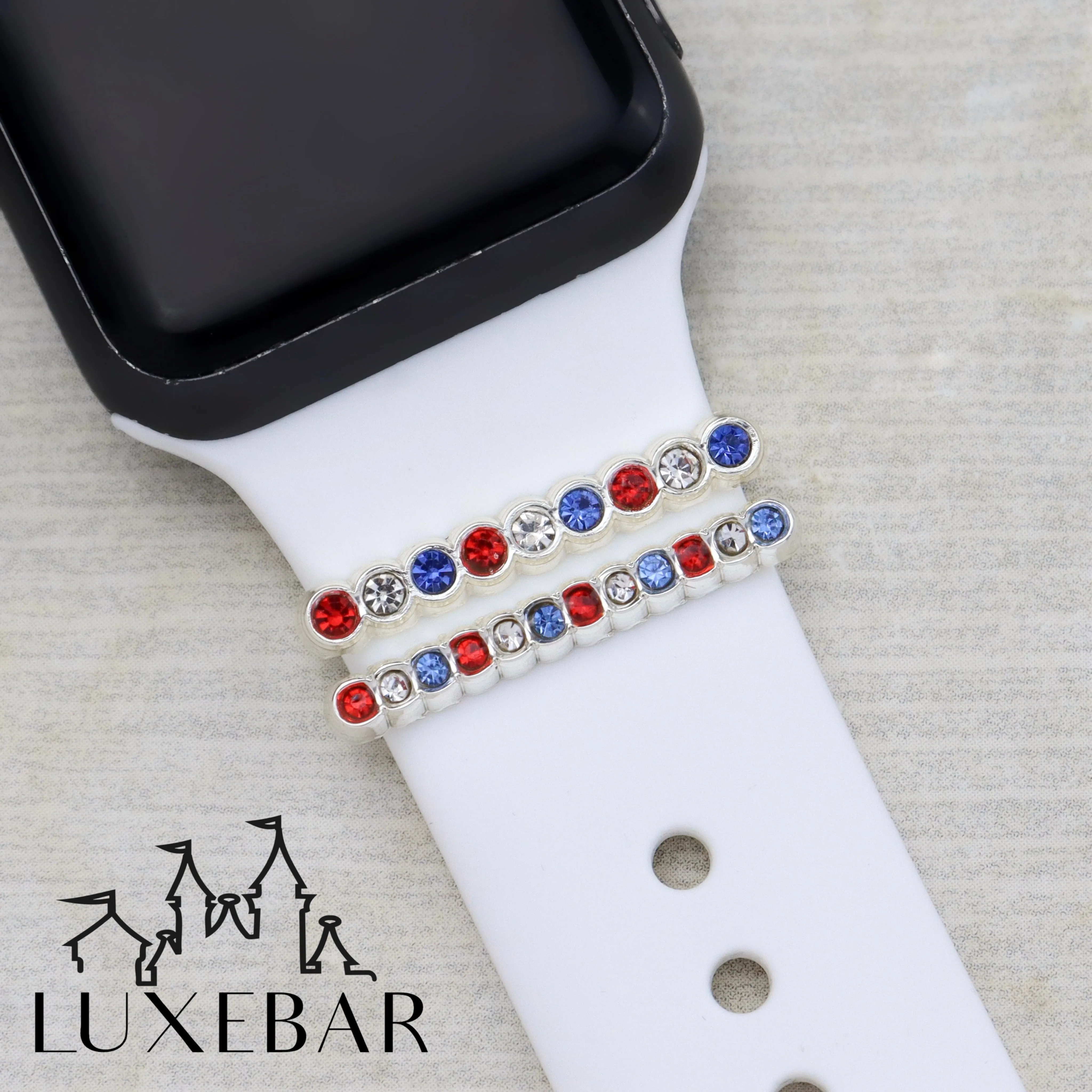 LuxeBar Sparkle ~ Dot Stacking Bar (Patriotic)