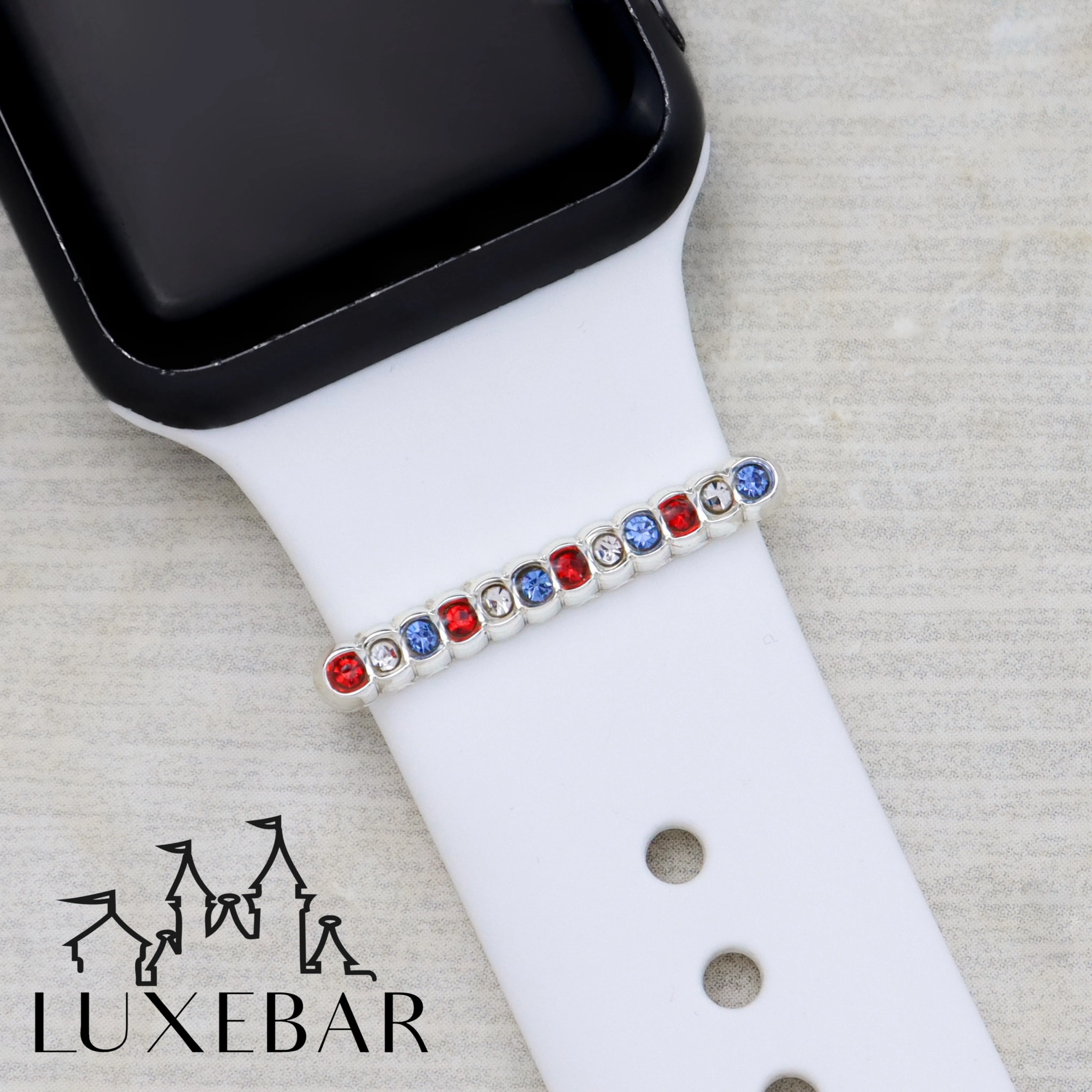 LuxeBar Sparkle ~ Dot Stacking Bar (Patriotic)