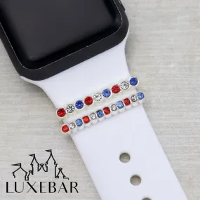 LuxeBar Sparkle ~ Dot Stacking Bar (Patriotic)