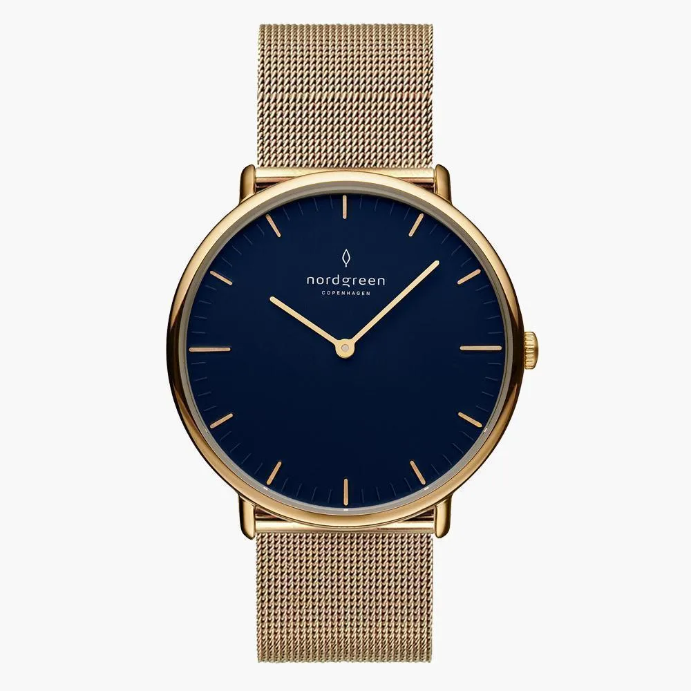 Native | Navy Dial - Mesh