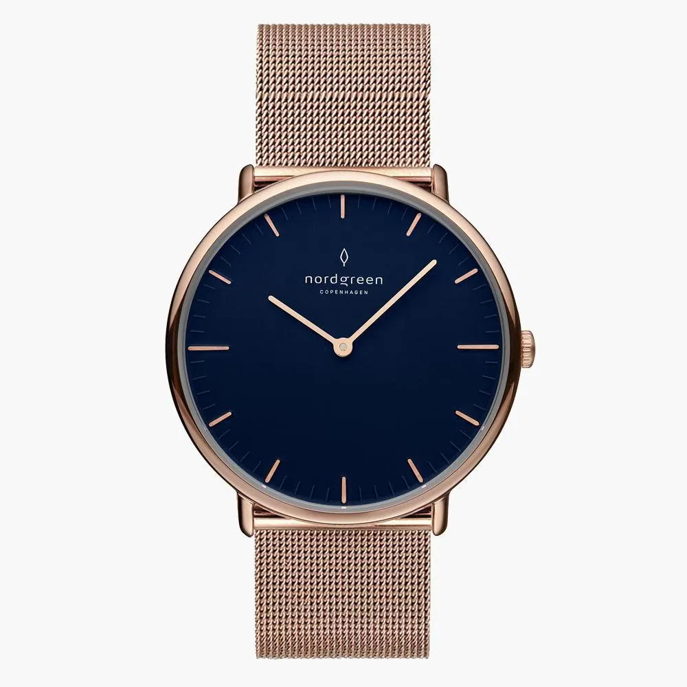 Native | Navy Dial - Mesh