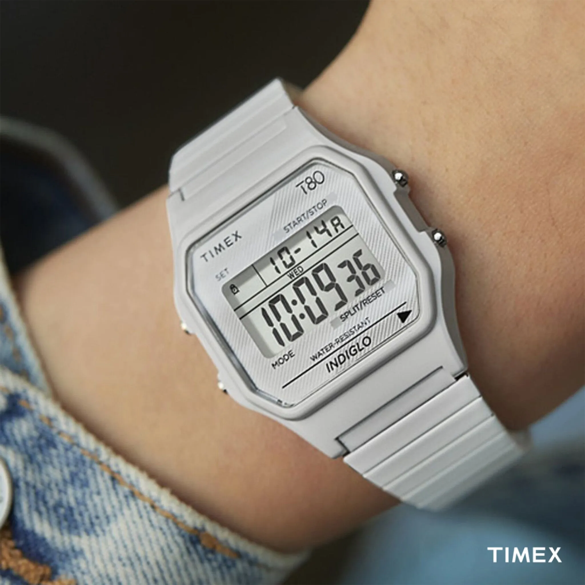 Timex Resin Digital Unisex's Watch TW2U93700