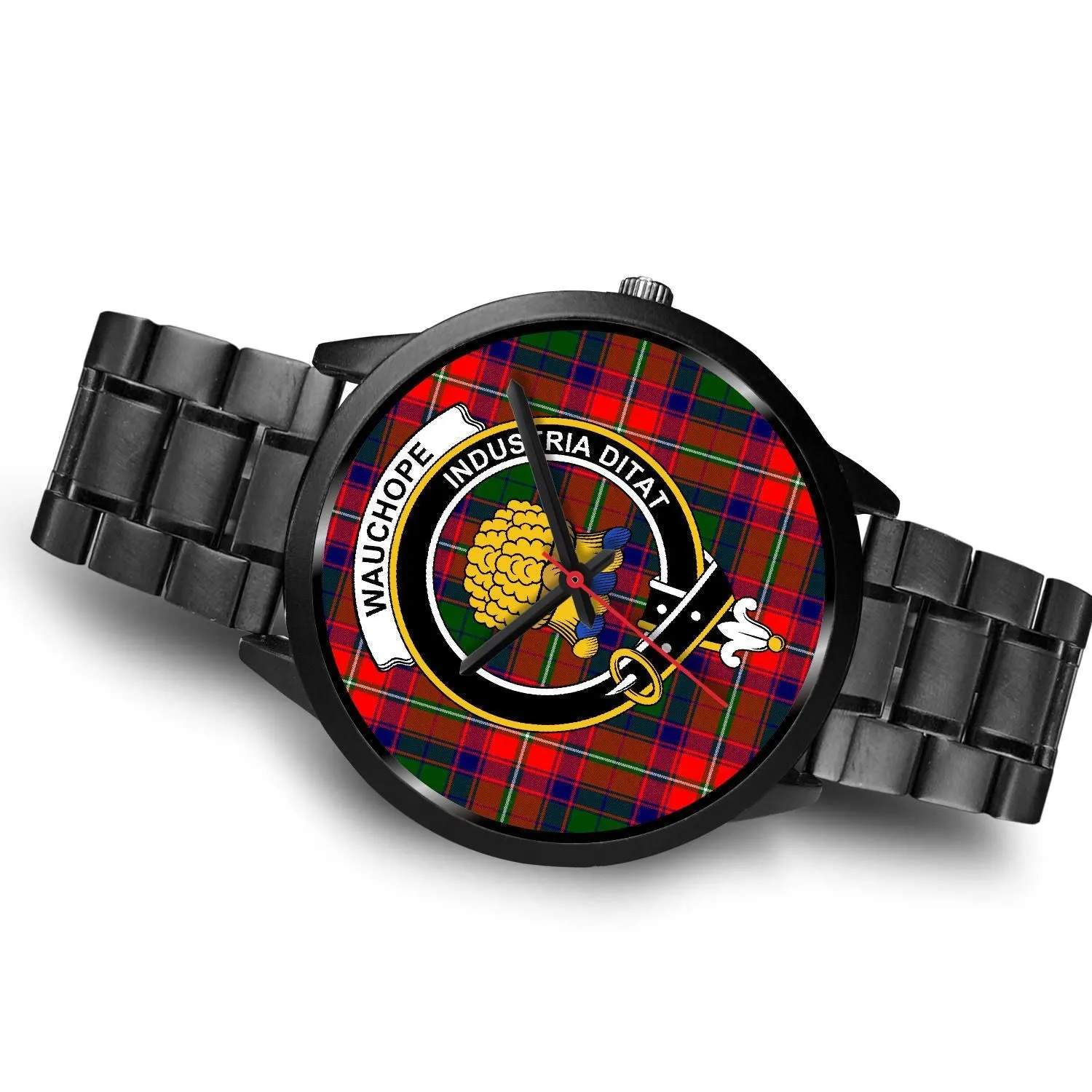 Wauchope Clan Badge Tartan Black Watch