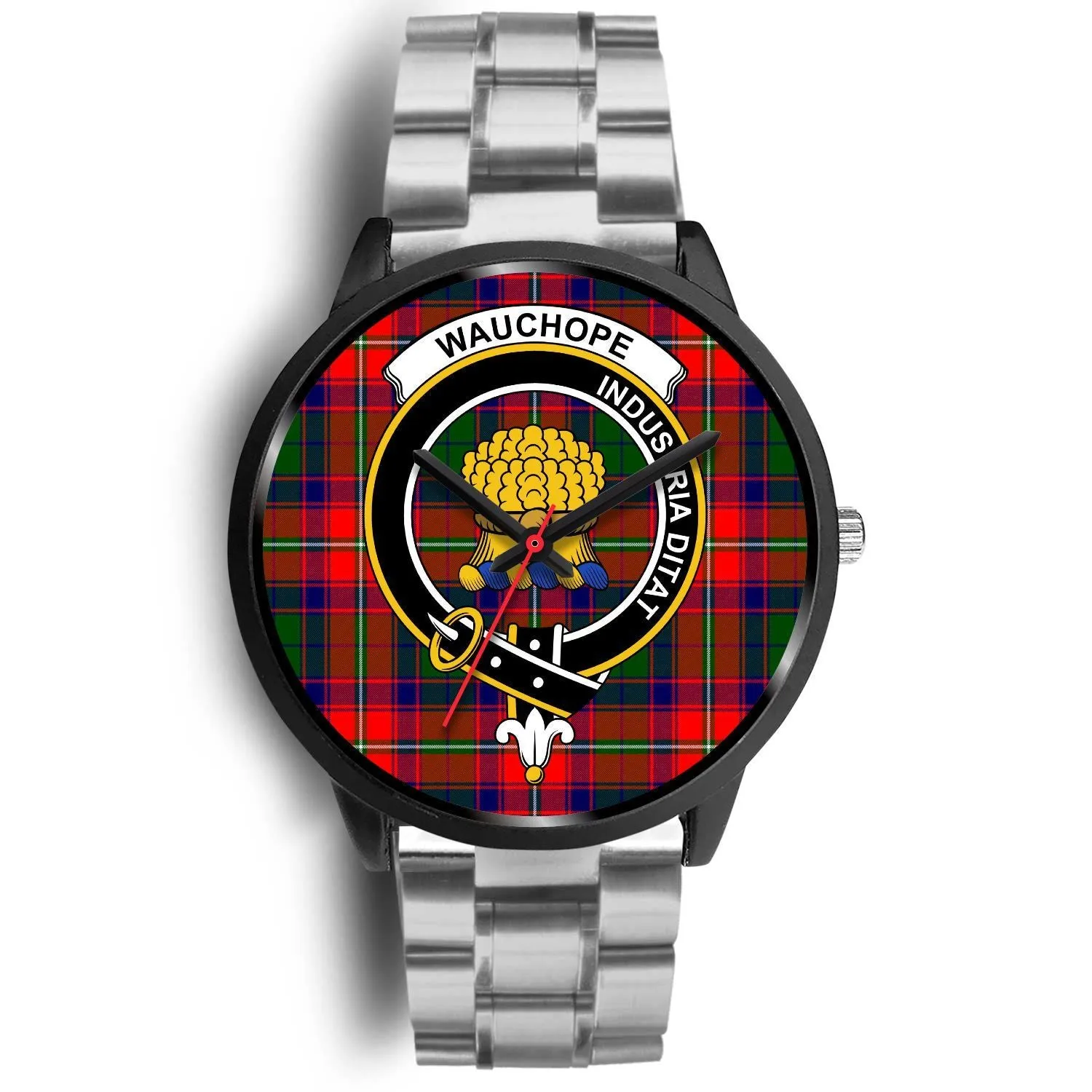 Wauchope Clan Badge Tartan Black Watch