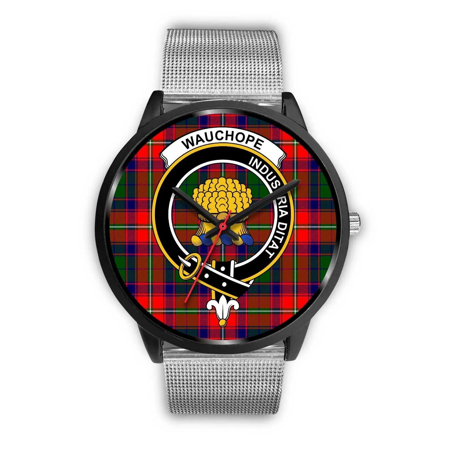 Wauchope Clan Badge Tartan Black Watch