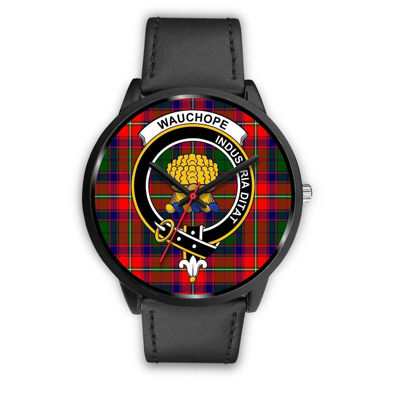 Wauchope Clan Badge Tartan Black Watch