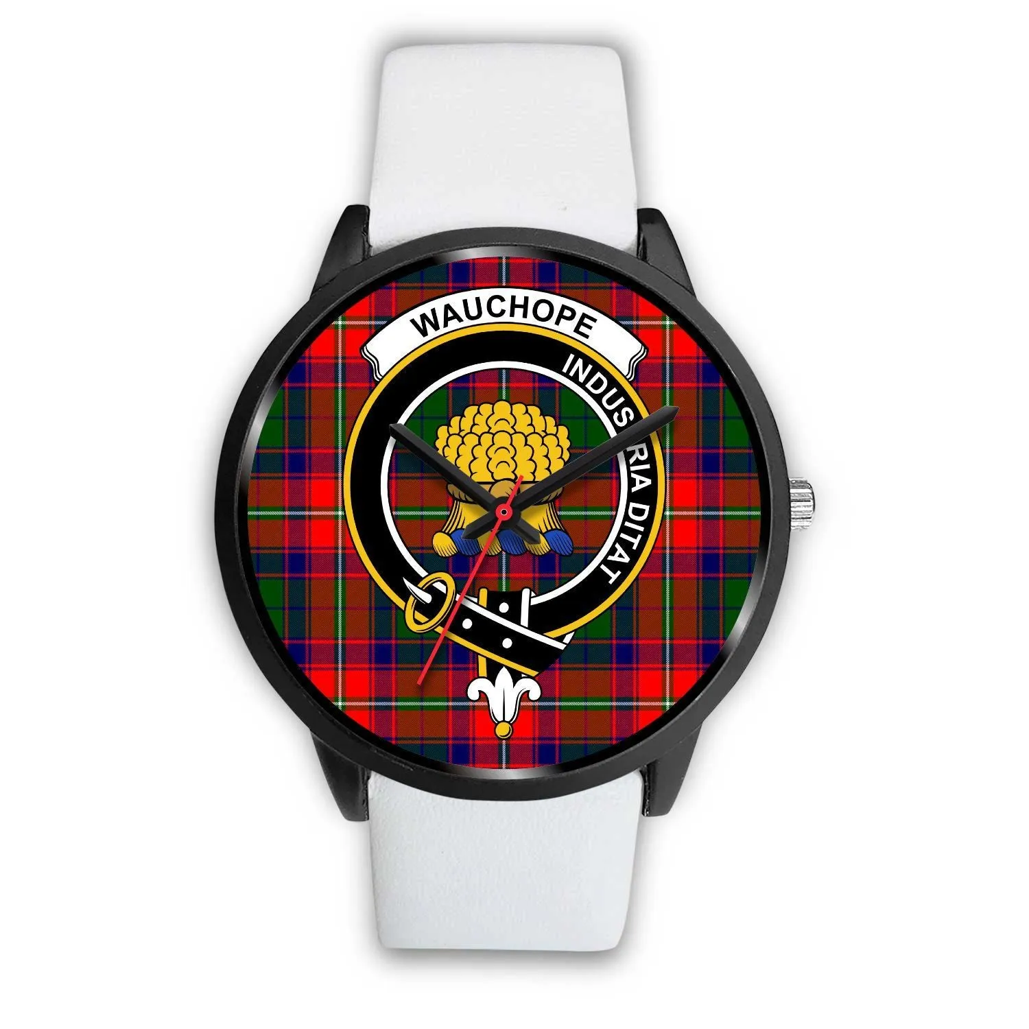 Wauchope Clan Badge Tartan Black Watch