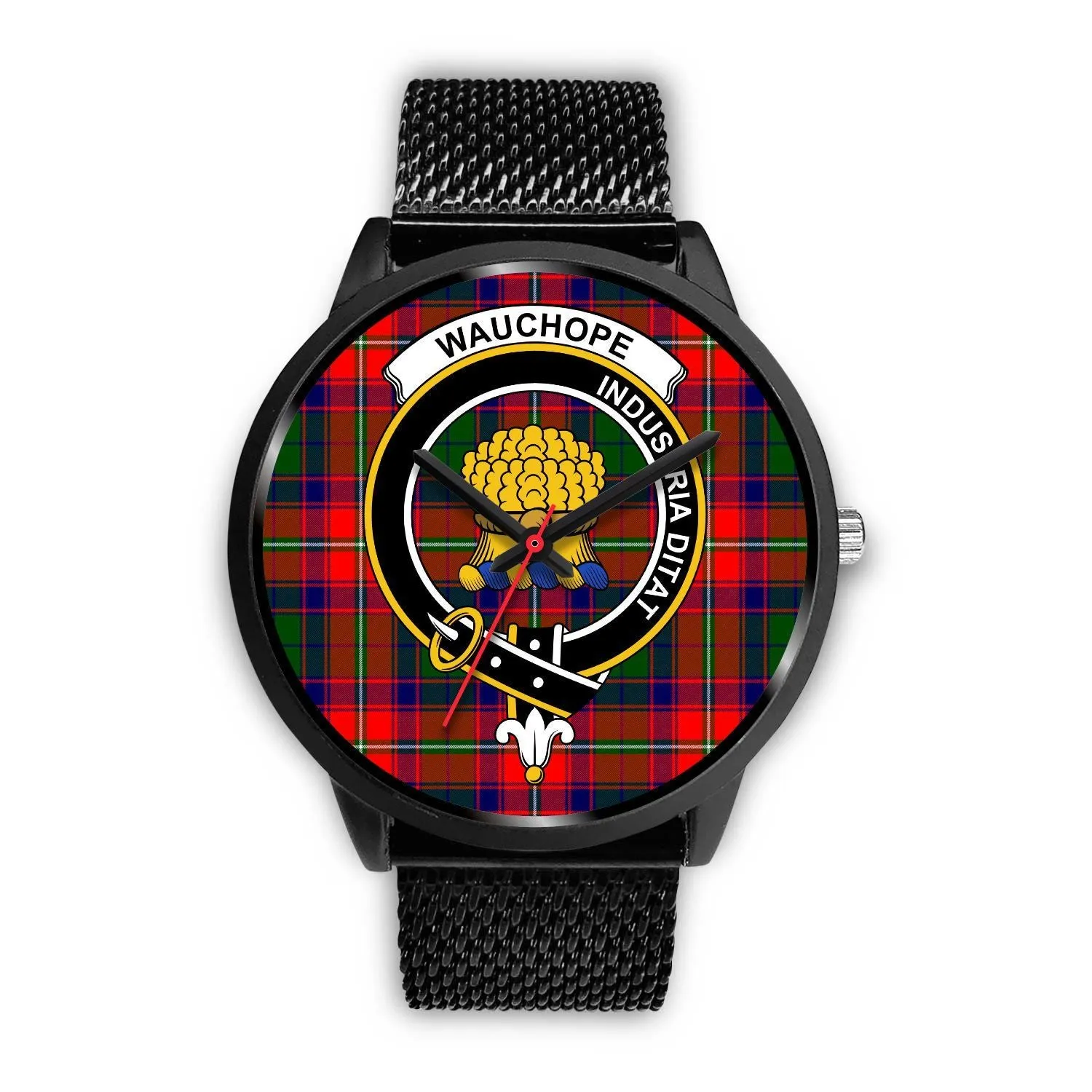 Wauchope Clan Badge Tartan Black Watch