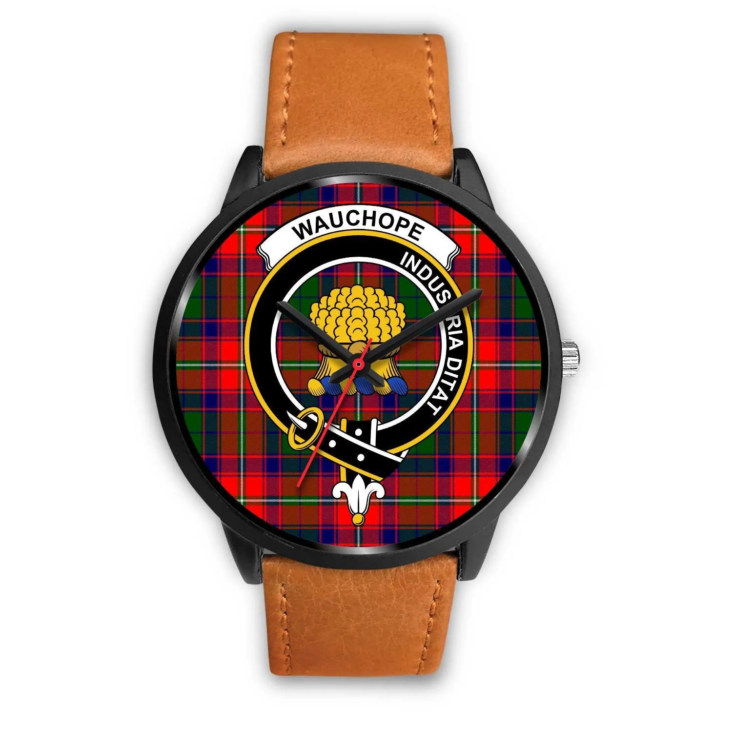Wauchope Clan Badge Tartan Black Watch